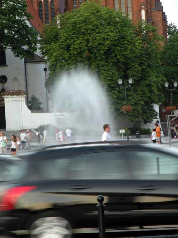 Bialystok w czasie upalów