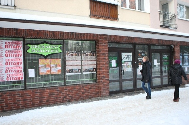 Delikatesy Mariackie w Słupsku czekają na najemcę.