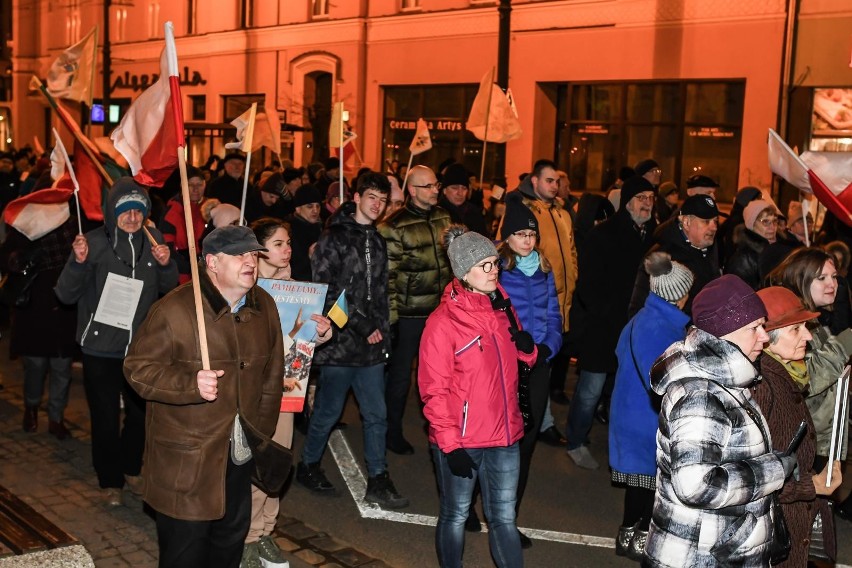 Marsz papieski w Bydgoszczy przyciągnął wielu bydgoszczan....