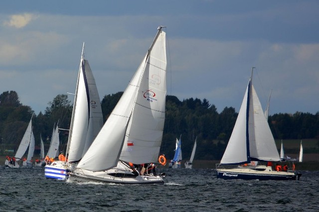 Zawodnicy z Olesna na 10. Regatach Northman Cup na Mazurach.