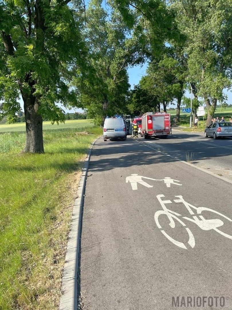 Wypadek na obwodnicy Białej. Kierowca potrącił rowerzystkę. 18-latka trafiła do szpitala