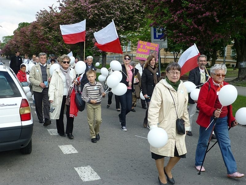 Marsz dla życia i rodziny w Inowrocławiu. Zobacz zdjęcia