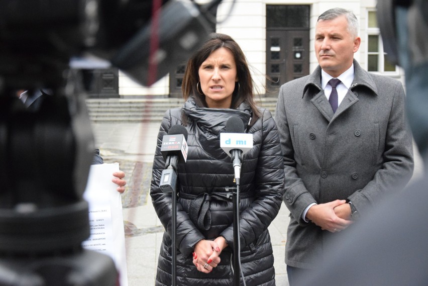 Andrzej Oziębło (od lewej), Marta Michalska - Wilk i Rafał...