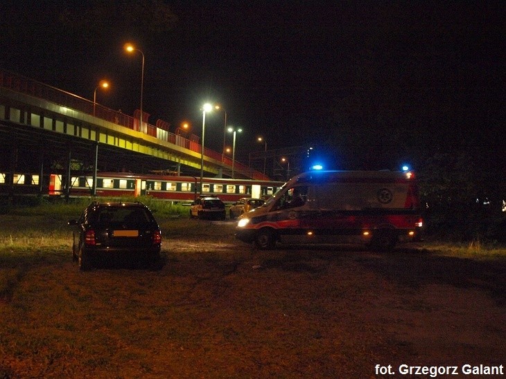 Wypadek w Białogardzie. Pociąg potrącił mężczyznę [zdjęcia]