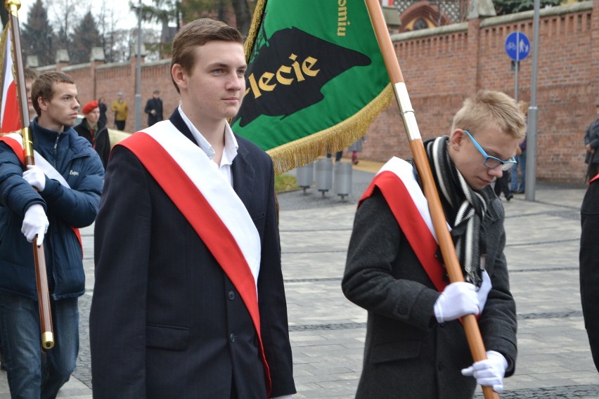 Święto Niepodległości w Rybniku: wielki przemarsz...