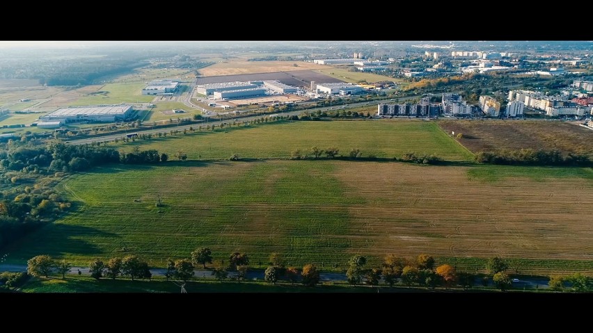 Wrocław, widok terenu pod osiedle przy ul. Zatorskiej