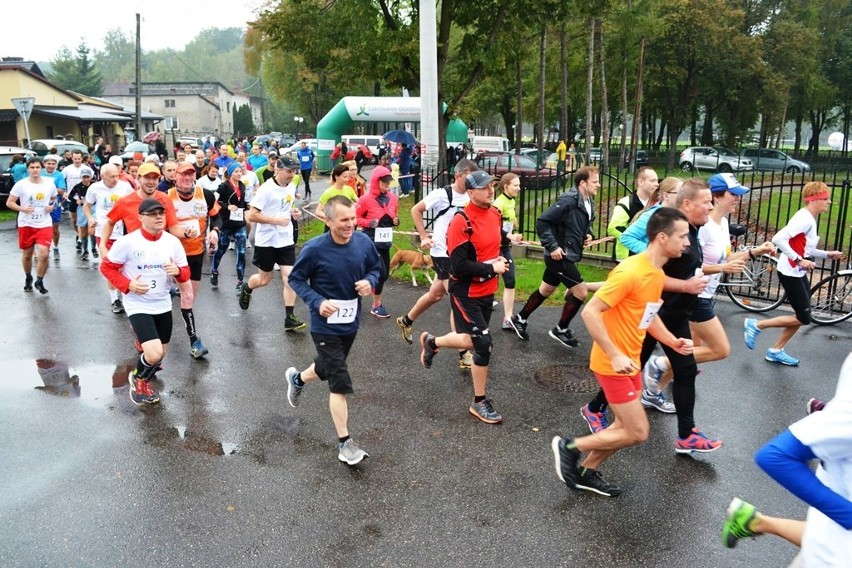 Bieg Koroną Jeziora Goczałkowickiego 2015 w Zabrzegu