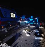 Poważny wypadek na autostradzie A2 w powiecie brzezińskim. Jedna osoba została ranna. ZDJĘCIA