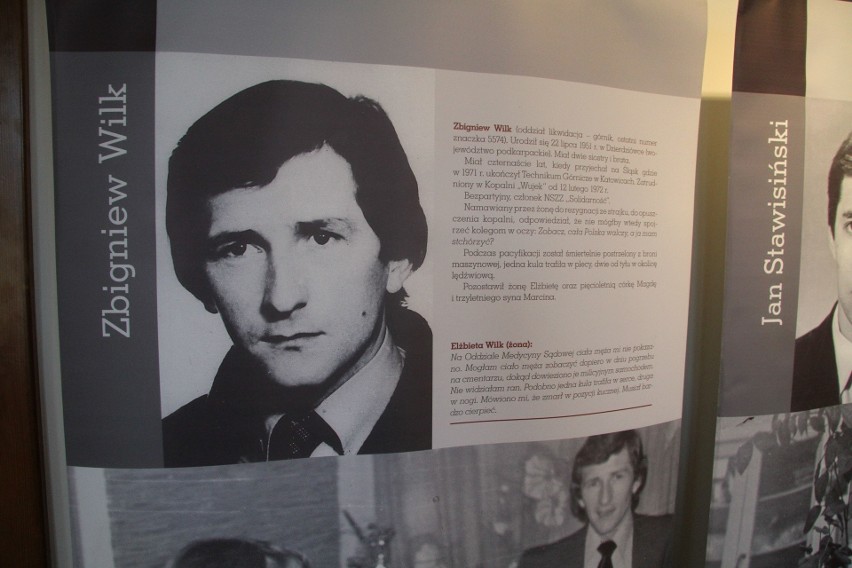Zbigniew Wilk był jednym z dziewięciu górników zastrzelonych...