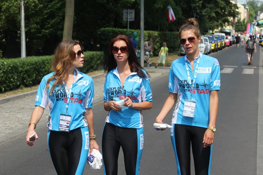 Piękne hostessy na Tour de Pologne 2015 w Jaworznie