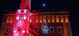 Wspaniała, walentynkowa iluminacja na Rynku w Sandomierzu i romantyczny spacer. Ależ klimat! Zobaczcie zdjęcia i filmy