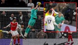 Awantura po meczu Tottenhamu z Arsenalem. Kibic kopnął bramkarza Aarona Ramsdale'a [WIDEO]