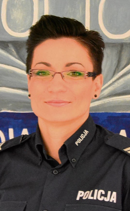 Rzecznik policji, sierżant sztabowy Justyna Basiaga