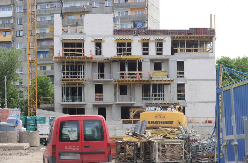 W Świętochłowicach powstają nowoczesne apartamentowce