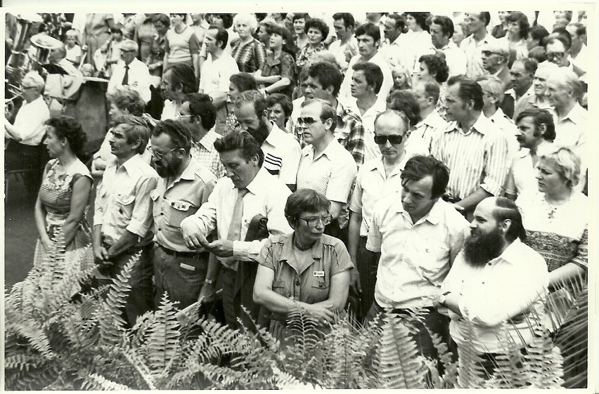 Obchody rocznicy Lubelskiego Lipca w 1981 roku, odsłonięcie...