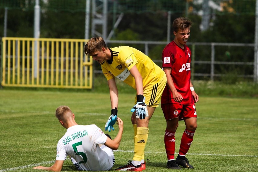 Wisła Kraków. Porażka ze Śląskiem Wrocław w pierwszym meczu Centralnej Ligi Juniorów U-18 [ZDJĘCIA, WIDEO]