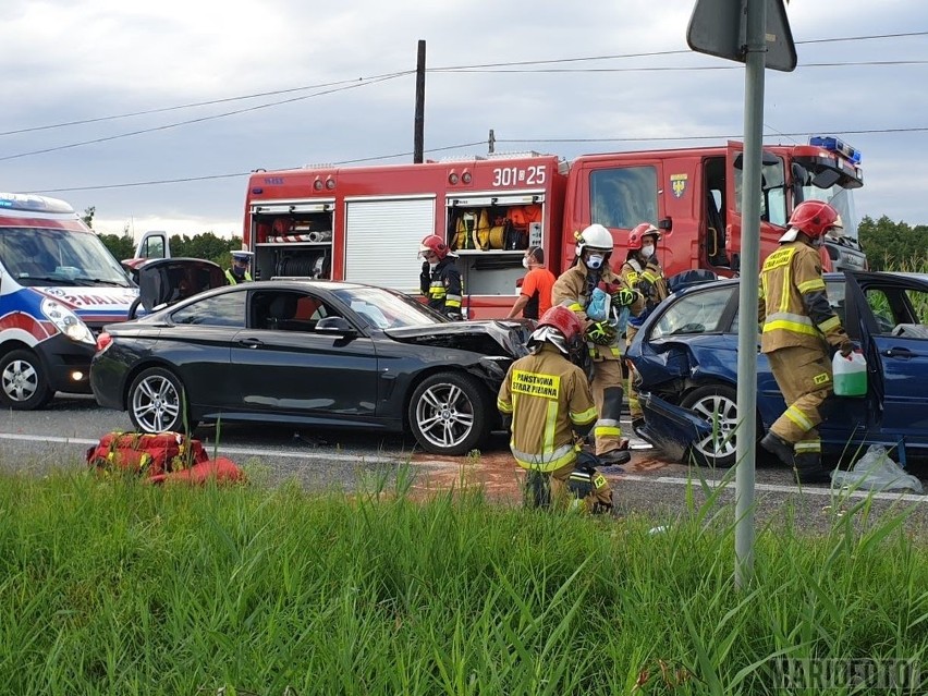 Wypadek w Dąbrowie