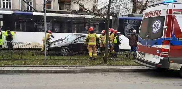 Wypadek na al. Piastów w Szczecinie