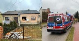 Wybuch gazu w Chorzenicach w powiecie pajęczańskim. Jedna osoba została ranna