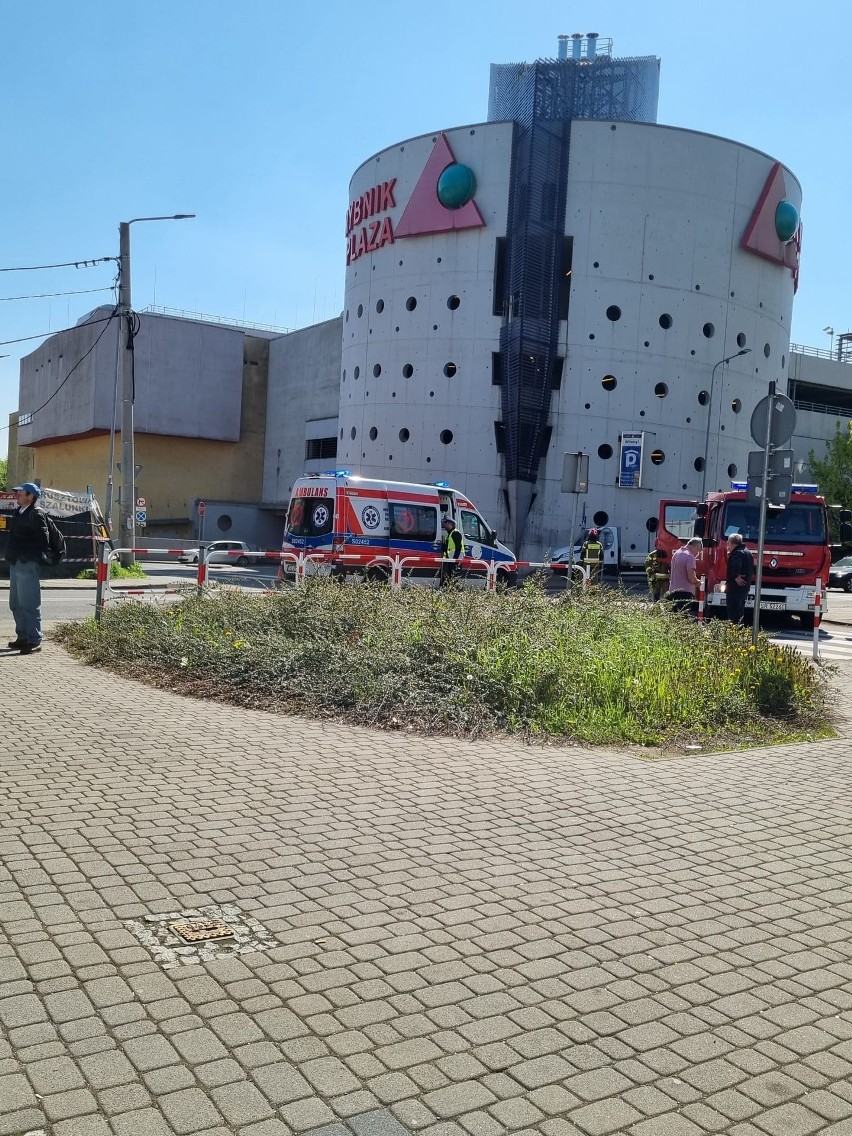 Wypadek na ulicy Dworek w Rybniku
