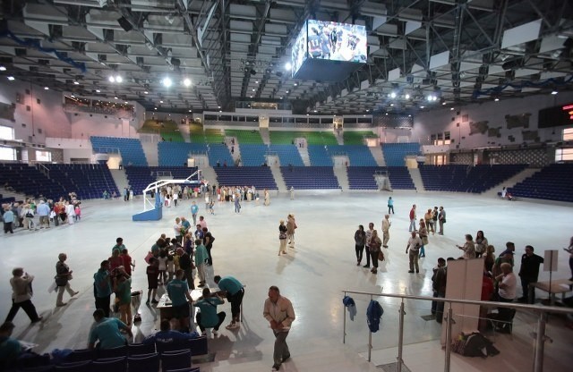 Hala Arena w Szczecinie - za zwiedzanie zapłacimy.