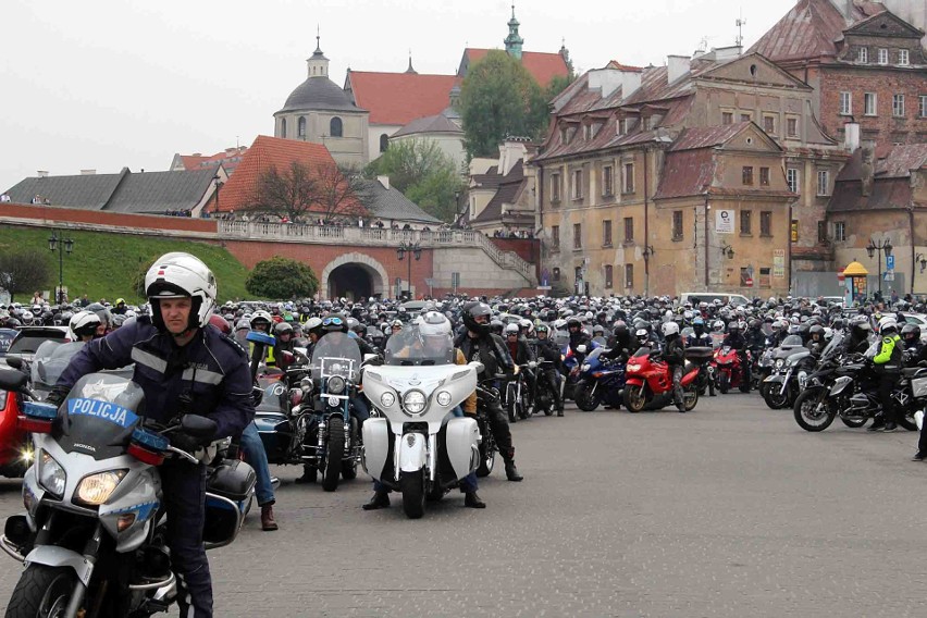 Lubelscy motocykliści zainaugurowali sezon (ZDJĘCIA, WIDEO)