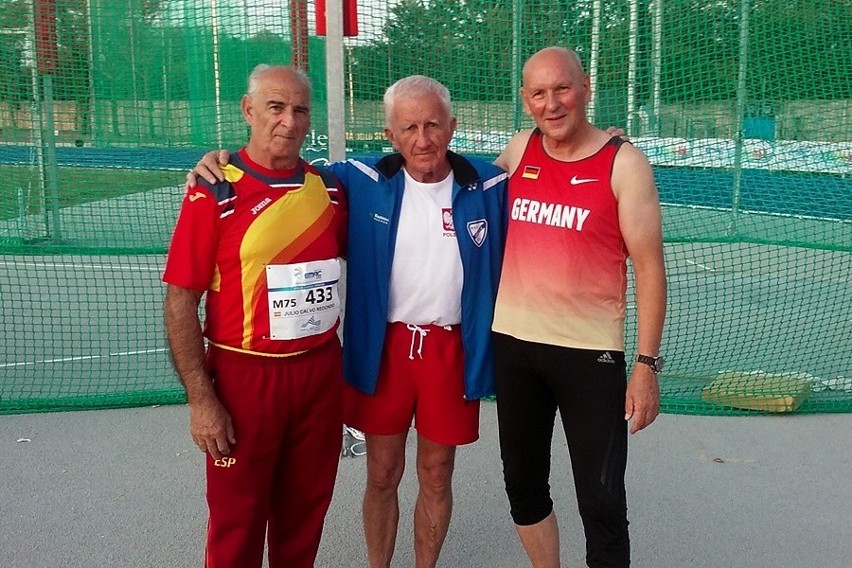 Do medali zabrakło niewiele – Czesława Stępniewska i Zdzisław Włodarczyk wystartowali w mistrzostwach Europy masters w lekkoatletyce