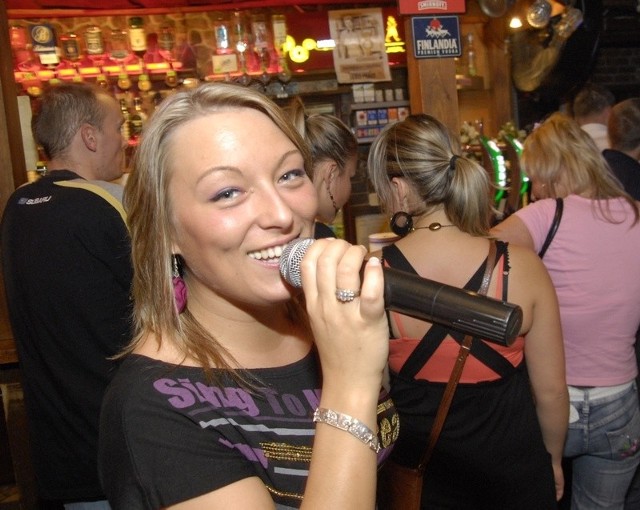 Marzena Zubała już prowadziła karaoke np. w pubie Aga. 