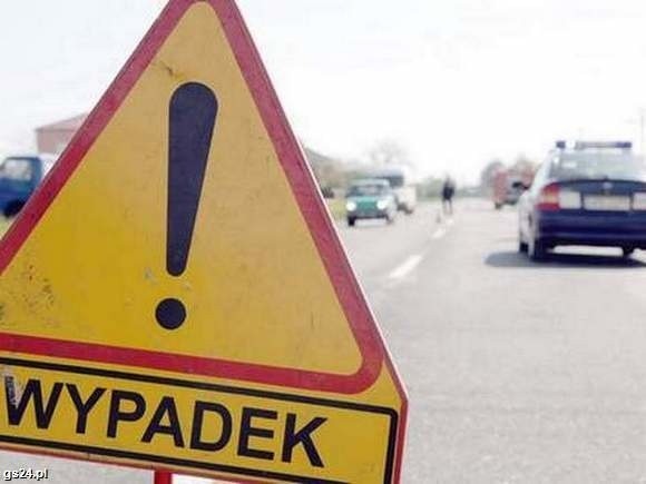 Wypadek na drodze S3 w okolicy Szczecina