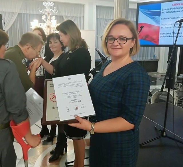 Beata Drzymała - koordynator Projektu w Specjalnym Ośrodku Szkolno-Wychowawczy w Rudniku nad Sanem