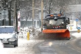 Zima we Wrocławiu. Pługi już jeżdżą