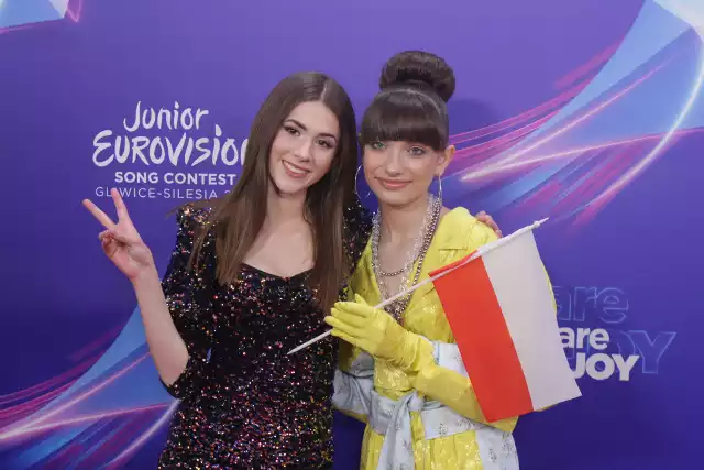 Ceremonia otwarcia Eurowizji Junior 2019 w Katowicach z Roksaną Węgiel i Wiktorią Gabor