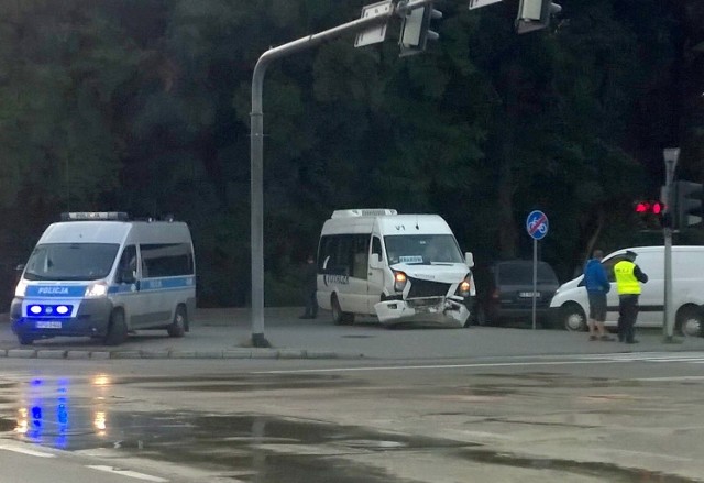 Wypadek busa w Tarnowie