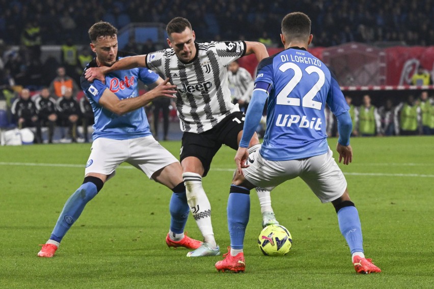 Arkadiusz Milik w meczu z Napoli. To była jego pierwsza...