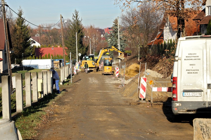 Postępuje bardzo wyczekiwana przebudowa ulicy Podgórskiej w...