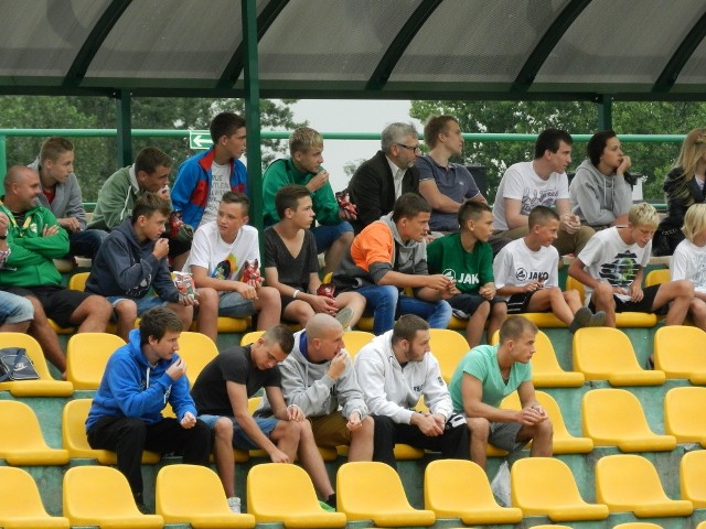 Kibice na meczu  Rozwój Katowice - GKS Tychy 0:1