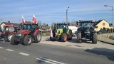 Strajk rolników 20 marca. Nowy Korczyn był zablokowany, protest na skrzyżowaniu ważnych dróg