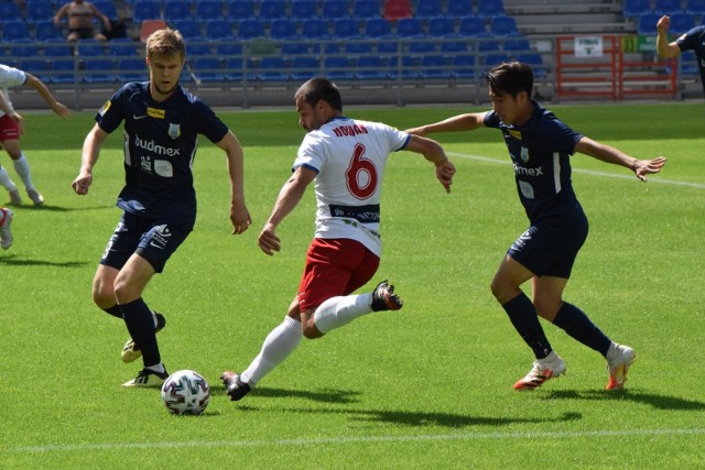 Tomasz Nowak będzie nadzieją Podbeskidzia na rozmontowanie defensywy GKS-u Bełchatów