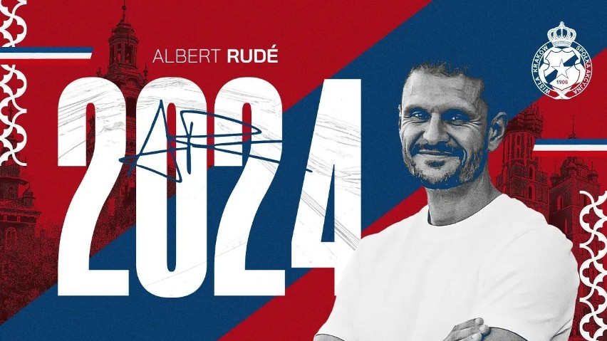 Albert Rude podpisał kontrakt z Wisłą Kraków do 30 czerwca...