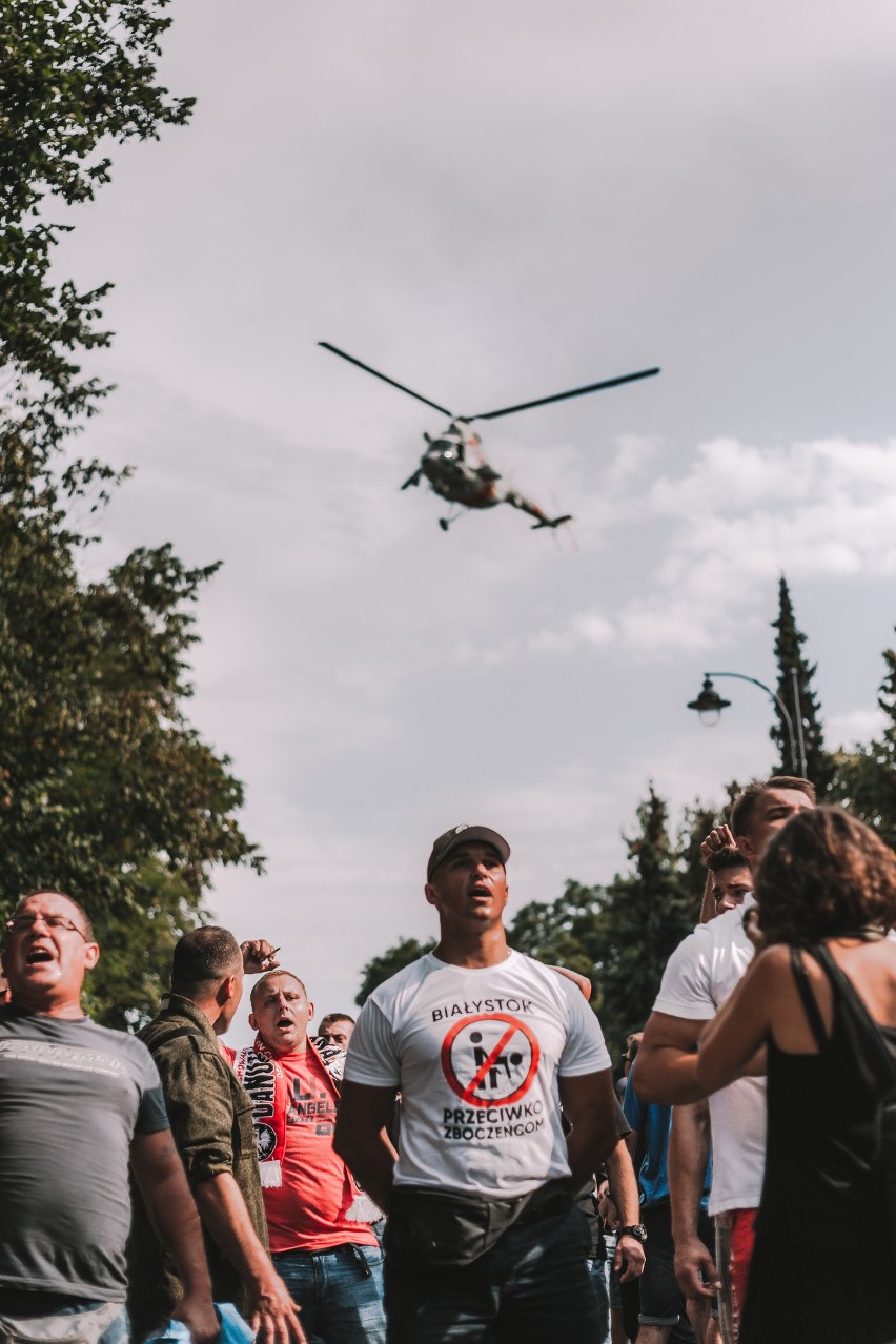 Białystok. Pierwszy Marsz Równości i kontrmanifestacje w obiektywie internauty [ZDJĘCIA]