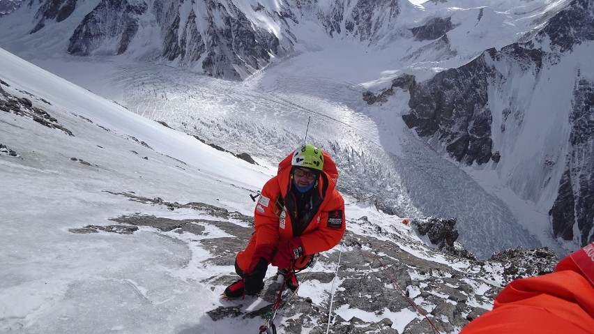 2017/2018 r. - Narodowa Zimowa Wyprawa na K2. Na zdjęciu...