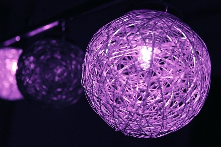 Dekoracyjne oświetlenie, jak cotton balls można...
