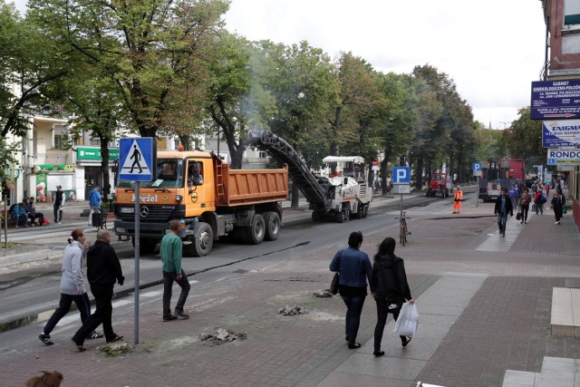 Rozpoczęty właśnie remont ulicy Wojska Polskiego utrudnia prowadzenie działalności gospodarczej - skarżą się przedsiębiorcy. 