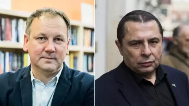 Cezary Łazarewicz (z lewej) i Bronisław Wildstein