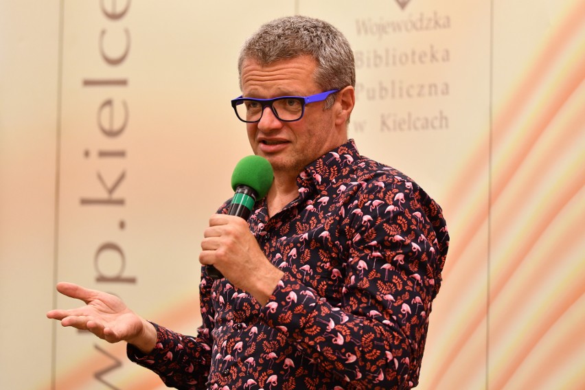 Marcin Meller promował w Kielcach swą pierwszą powieść. Zdradził jak powstała. Zobaczcie zdjęcia ze spotkania