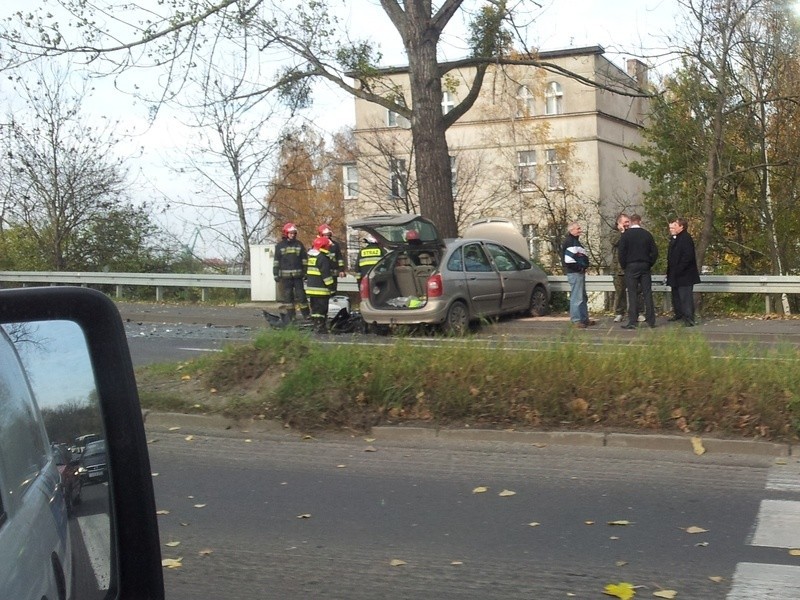 Kolizja na moście Cłowym