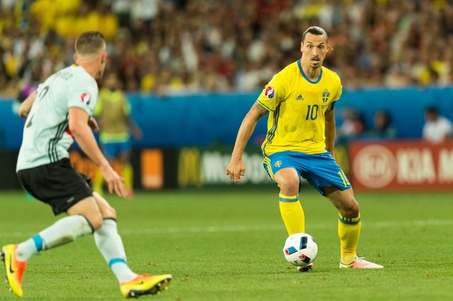 Zlatan Ibrahimović 116 razy zagrał w reprezentacji Szwecji i zdobył dla niej 62 bramki. Wystąpił na mistrzostwach świata w 2002 i 2006 roku, a także na Euro 2004, 2008, 2012 i 2016. Bez większych sukcesów.