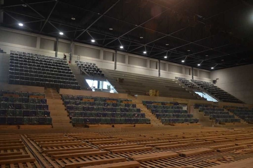 Hala Suwałki Arena. Największa hala sportowa w regionie już prawie gotowa (zdjęcia)