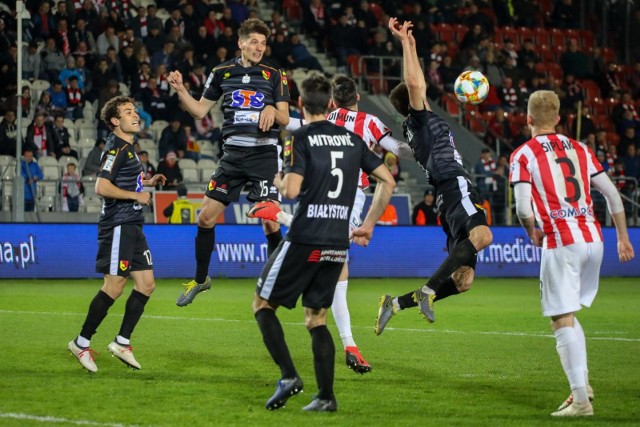 Piłkarze Jagiellonii po meczu w Krakowie nie mogli długo świętować, gdyż już w piątek grają w Lubinie z Zagłębiem