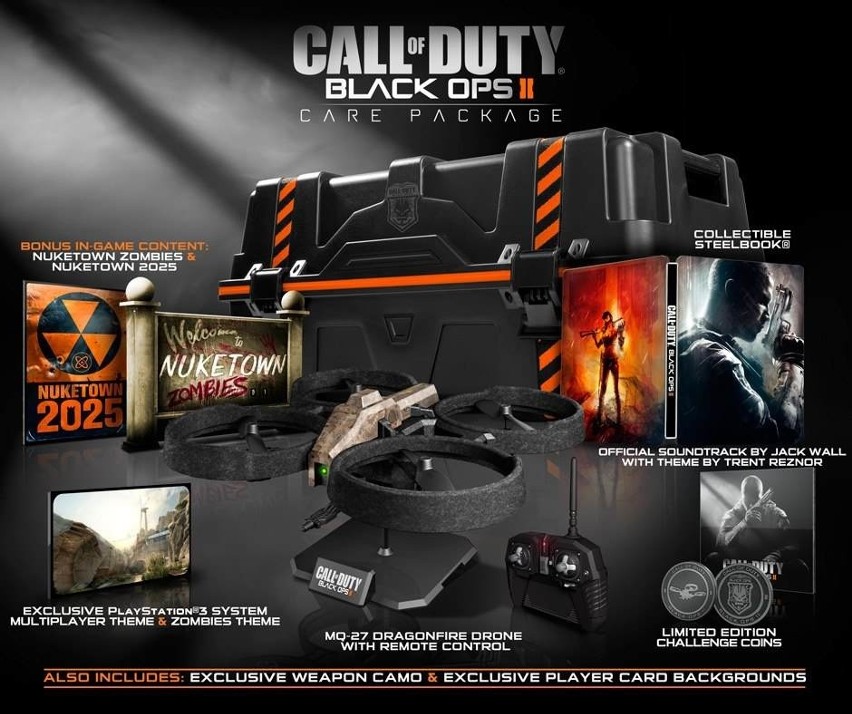 Call of Duty: Black Ops II. Specjalne wydanie z latającym dronem